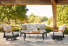 Carlsbad Beach Outdoor Sofa/Chairs/Table (Set of 4)
