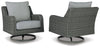 Elite Park Swivel Lounge Chair (Set of 2)