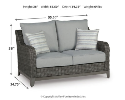 Sofá de dos plazas para exteriores Elite Park con cojín