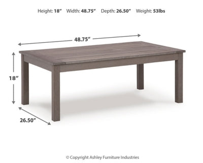 Hillside Barn Outdoor Coffee Table