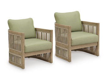 Vision Lane Outdoor Lounge Chair (Set of 2)