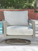 Moonlight View Outdoor Swivel Chair with Cushion