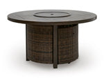 Drakes Beach Outdoor Fire Pit Table