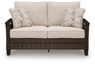 Drakes Beach Outdoor Loveseat with Cushion