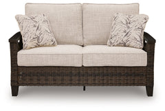 Drakes Beach Outdoor Loveseat with Cushion