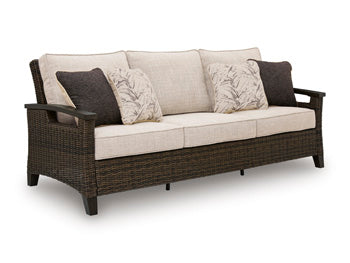 Drakes Beach Outdoor Sofa with Cushion
