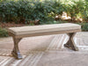 Revare Beach Bench with Cushion