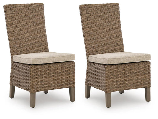 Revare Beach Side Chair with Cushion (Set of 2)