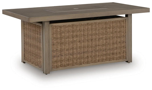 Revare Beach Outdoor Fire Pit Table