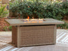 Revare Beach Outdoor Fire Pit Table