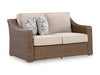 Revare Beach Outdoor Loveseat with Cushion