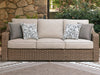 Revare Beach Outdoor Sofa with Cushion