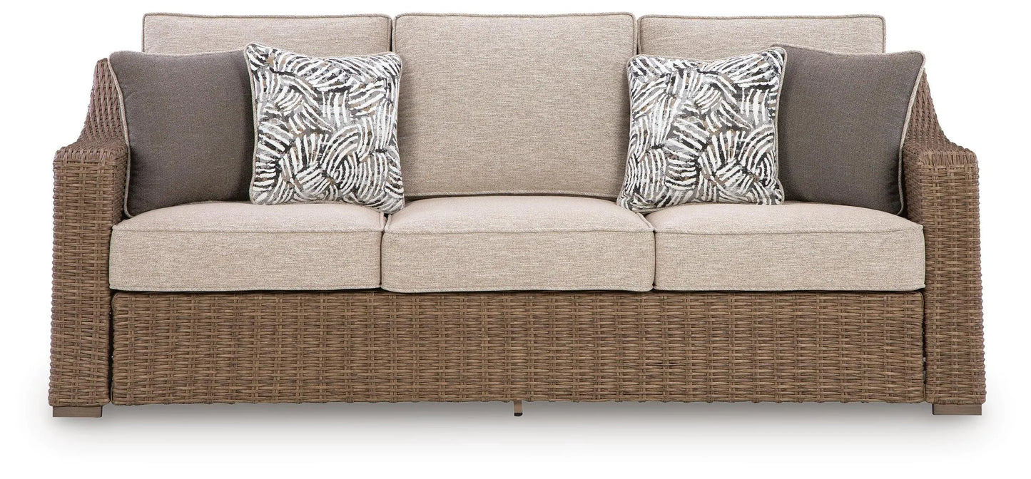 Revare Beach Outdoor Sofa with Cushion