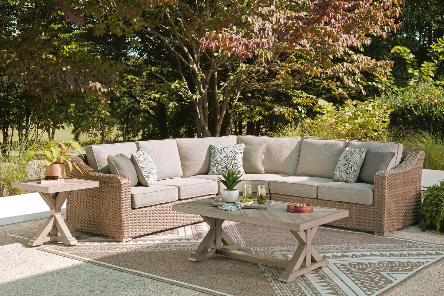 Revare Beach 3-Piece Outdoor Sectional