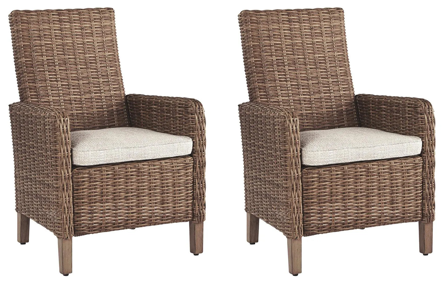 Sillón de exterior Beachcroft con cojín (juego de 2)