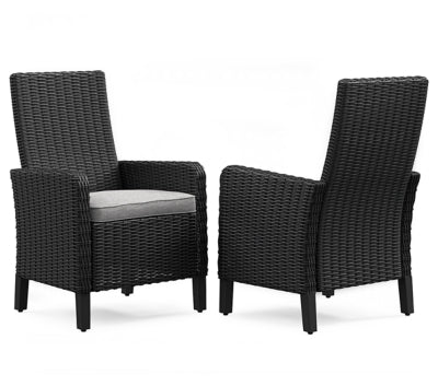 Sillón de exterior Beachcroft con cojín (juego de 2)