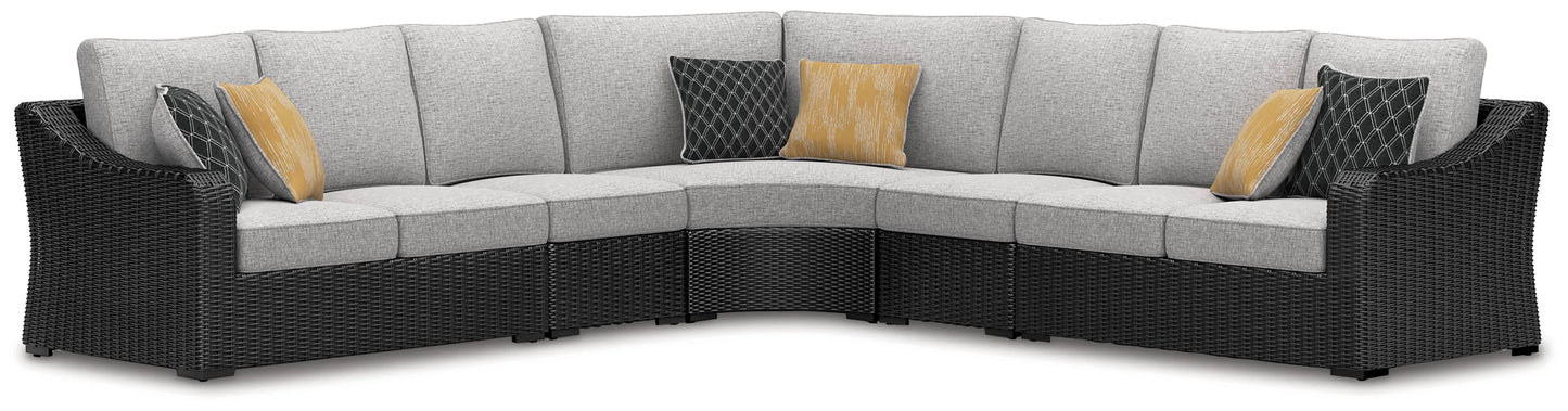 Seccional de exterior de 5 piezas Beachcroft