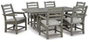 Visola Outdoor Dining Table with 6 Chairs