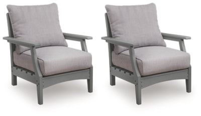 Lone View Bay Outdoor Lounge Chair with Cushion