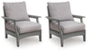 Lone View Bay Outdoor Lounge Chair with Cushion