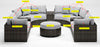 Harbor Court Ottoman Cushion