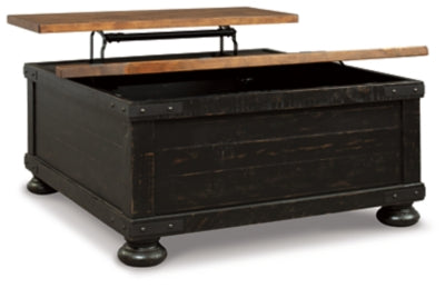 Mesa de centro Valebeck con tapa elevable