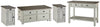 Bolanburg Coffee Table and 2 Chairside End Tables with Console