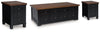 Wildenauer Lift-top Coffee Table and 2 Chairside End Tables