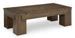 Mesa de centro elevable Rosswain