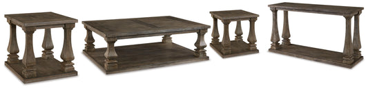 Johnelle Coffee Table, 2 End Tables and Sofa Table