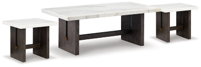 Mesa de centro Burkhaus y dos extremos