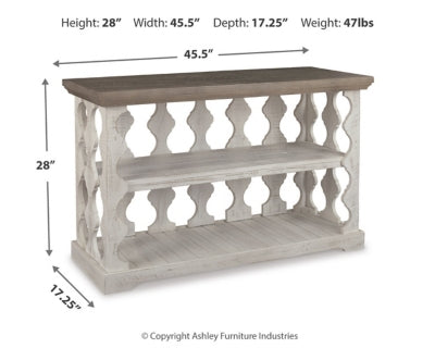 Mesa consola/sofá Havalance