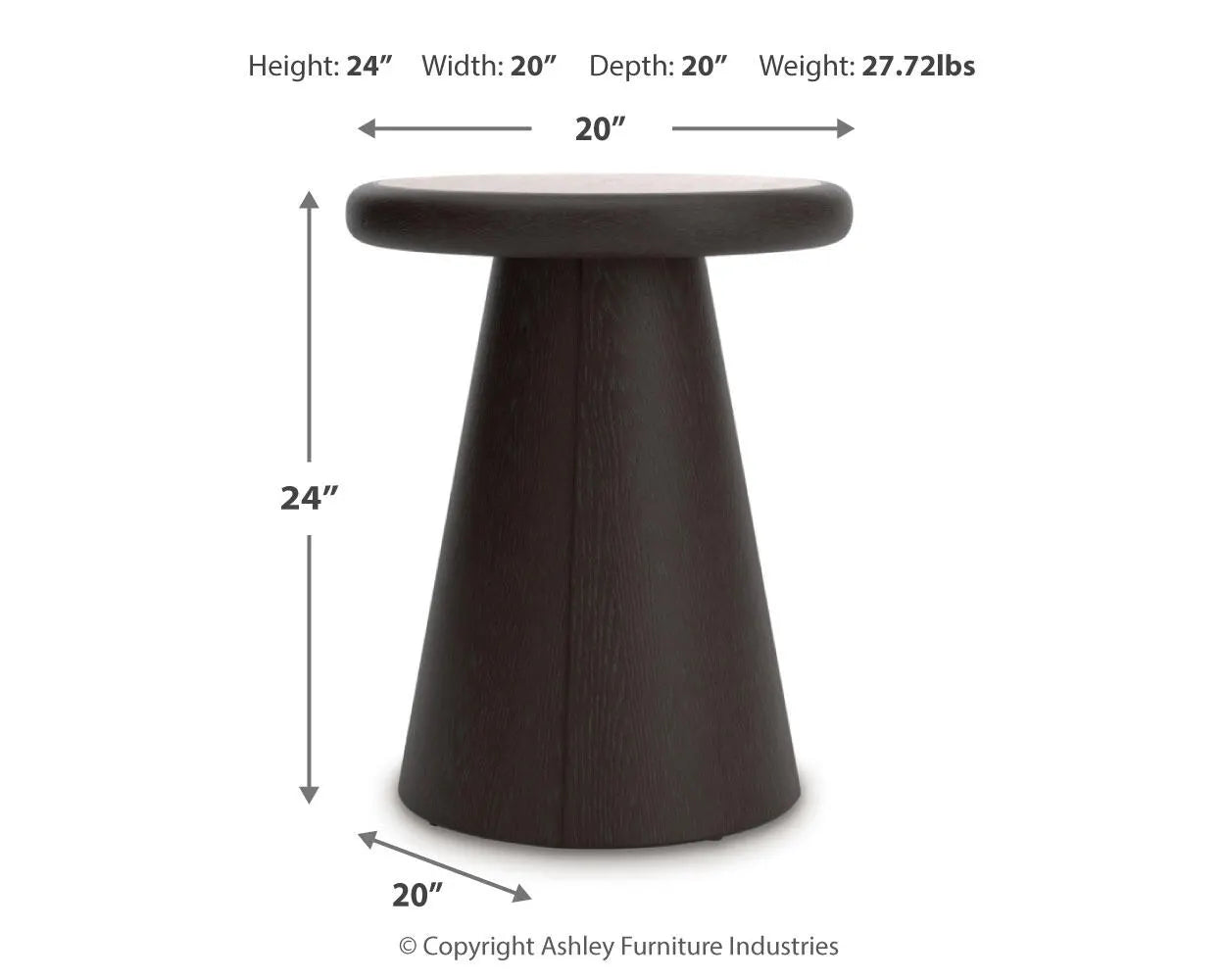 Bracken End Table