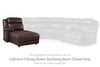 VonKurt Left-Arm Facing Power Reclining Back Chaise