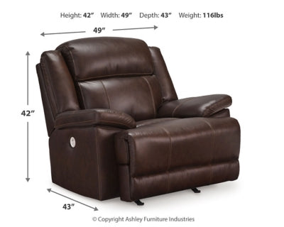 Sillón reclinable eléctrico VonKurt