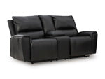 Danemere Reclining Loveseat with Console