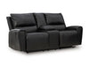 Danemere Reclining Loveseat with Console