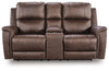 Beryton Power Reclining Loveseat with Console