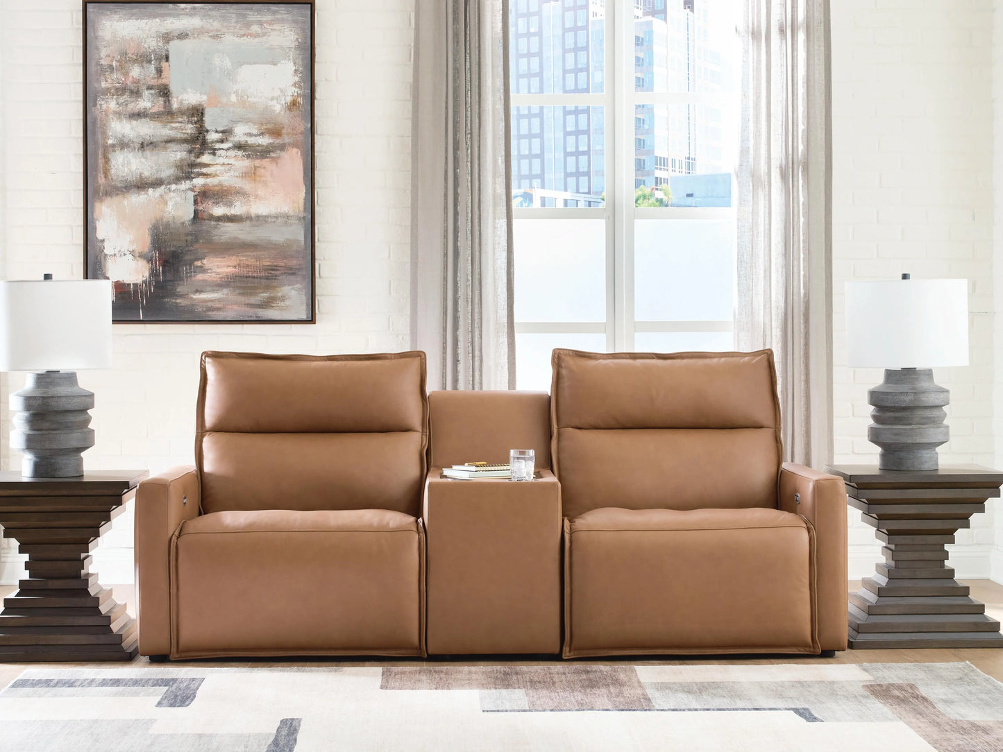 Arrington 3-Piece Power Reclining Sectional with Console