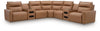 Arrington 7-Piece Power Reclining Sectional with Audio Consoles