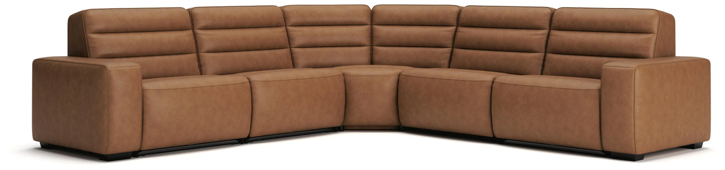 Modero 5-Piece Power Reclining Sectional