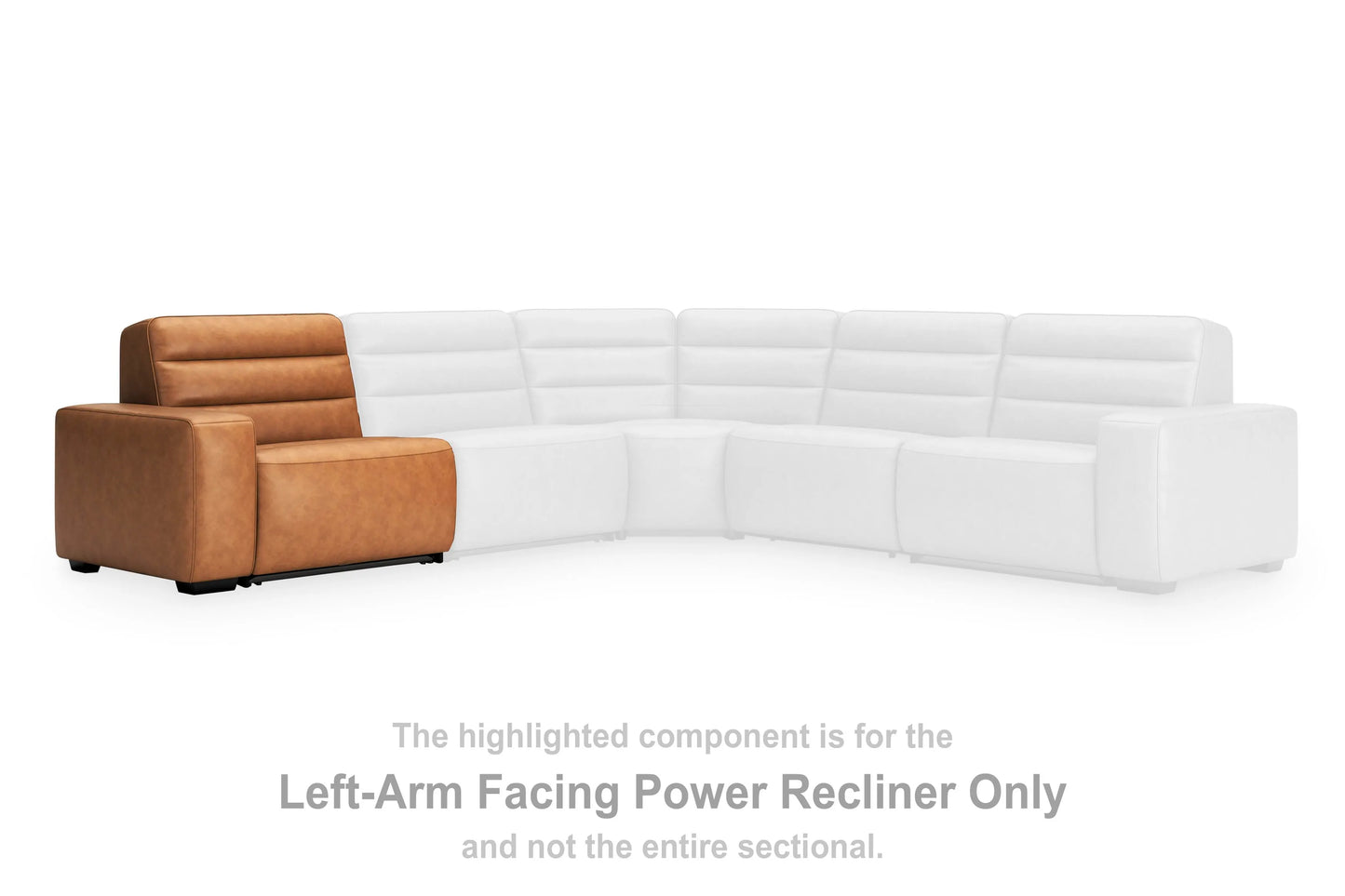 Modero Left-Arm Facing Power Recliner