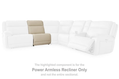 Double Deal Power Armless Recliner