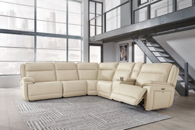Double Deal 6-Piece Power Reclining Sectional