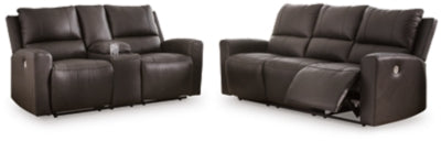 Sofá y loveseat reclinables eléctricos Boxmere