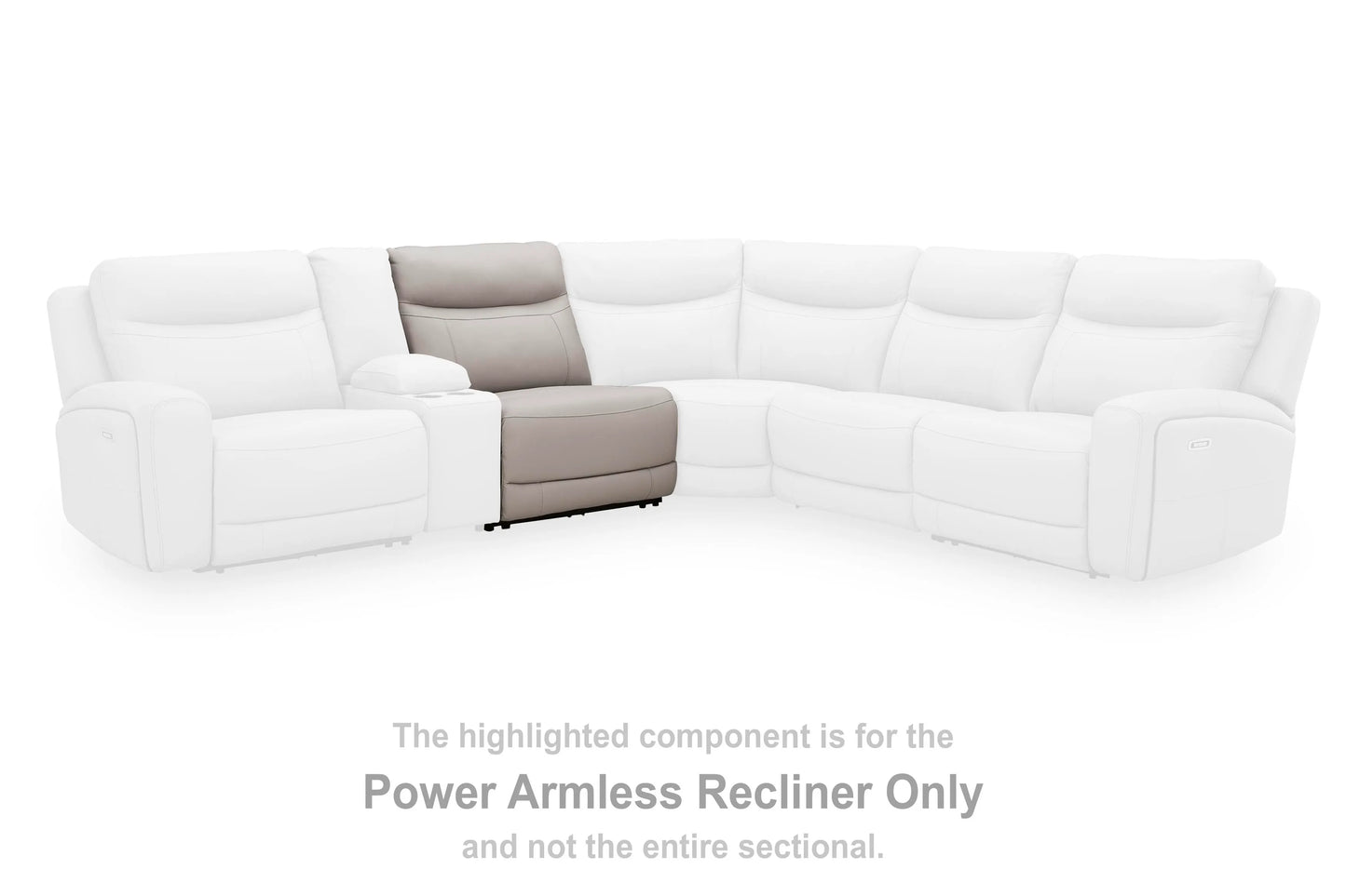 Gravier Power Armless Recliner
