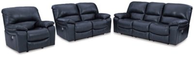 Sofá reclinable eléctrico, loveseat y sillón reclinable Leesworth