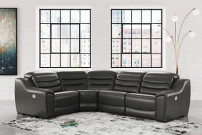 Center Line 4-Piece Power Reclining Sectional