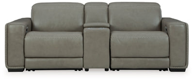 Loveseat seccional reclinable eléctrico de 3 piezas Correze