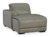 Chaise longue reclinable eléctrica con brazo izquierdo Correze